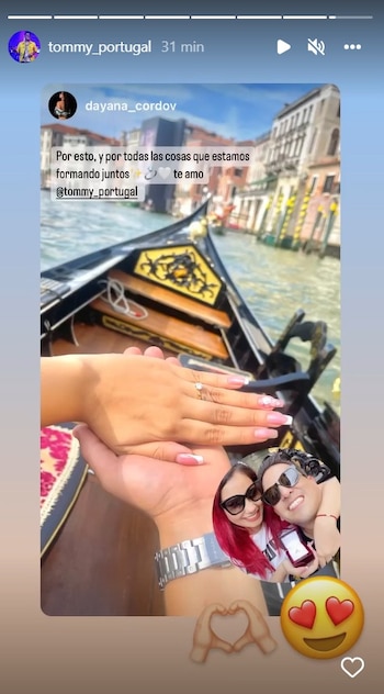 Tommy Portugal se comprometió con