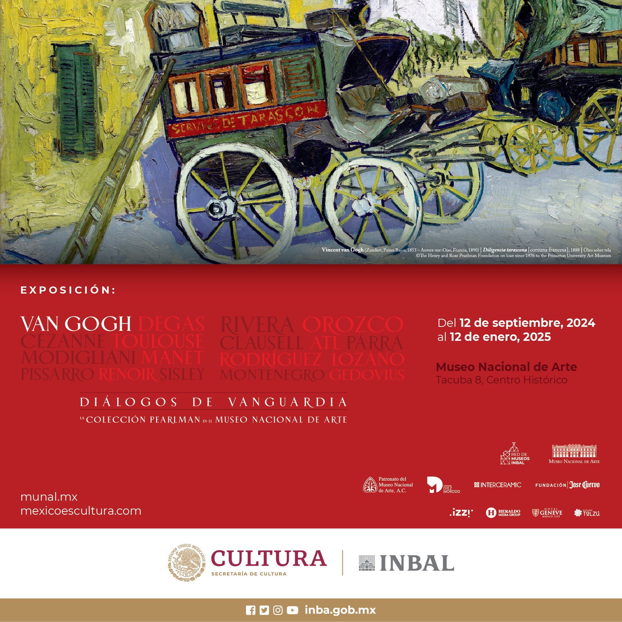 La exposición estará disponible a partir del 12 de septiembre de 2024