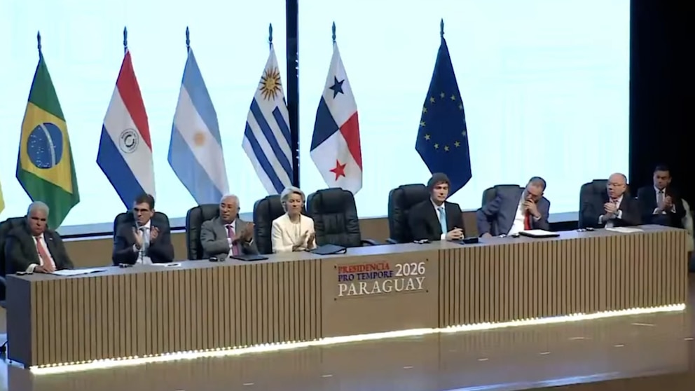 Von der Leyen defendió el acuerdo Mercosur-UE y aseguró que impulsará empleo y crecimiento en ambos bloques