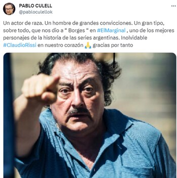 famosos despiden a claudio rissi
