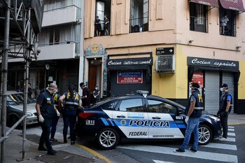 El operativo de la PFA