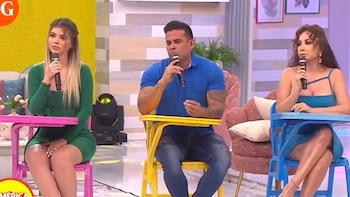 Pamela Franco abandonó el set