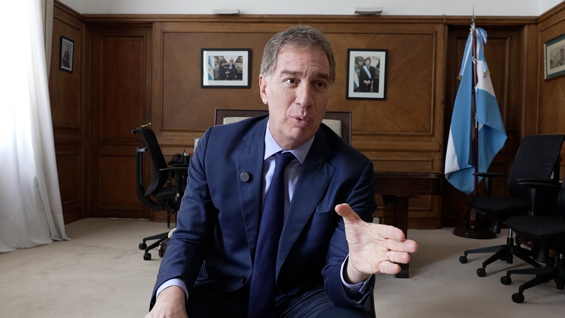 Santilli planea retomar sus viajes por el interior