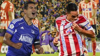 Millonarios y Junior de Barranquilla