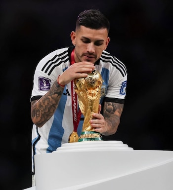Tatuajes de los futbolistas de la Selección Argentinas