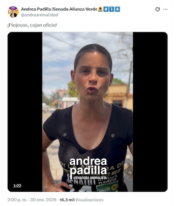 Padilla calificó a los que