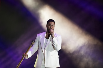 El bachatero estadounidense Romeo Santos,