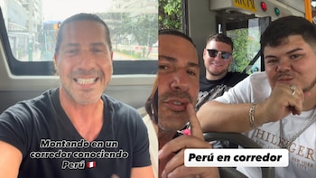Gregorio Pernía, ‘el Titi’ se sube al Corredor Azul en Lima y les muestra a sus fans cómo vive el transporte público peruano