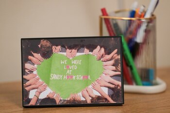 Una foto en el escritorio