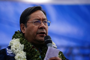 Luis Arce, flamante presidente de