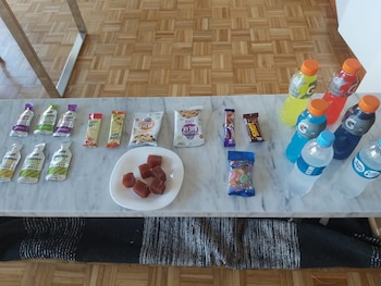 Los alimentos y las bebidas