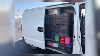 Decomisan medio millón de pesos