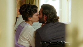 'A Promessa': Alguém viu um beijo entre Martina e Adriano. (RTVE)