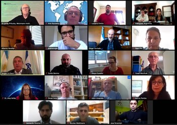 Algunos de los participantes de