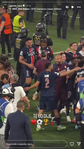 Wanda Nara dejó un enigmático