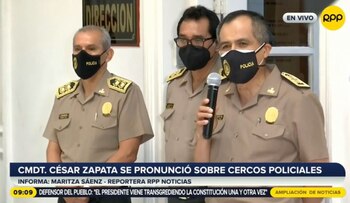 Comandante de la Policía Nacional,