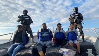 Cinco colombianos fueron detenidos con