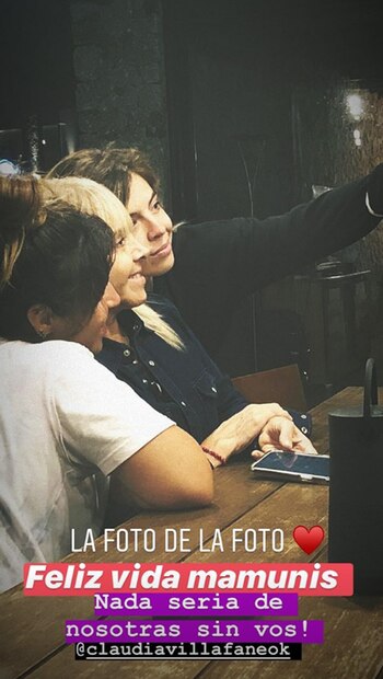 Dalma y Gianinna Maradona con