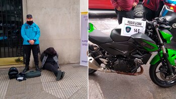 El delincuente, de 29 años,