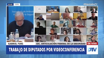 Por la pandemia, Diputados trabaja