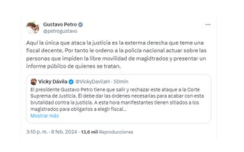 El presidente ordenó a la