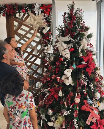 Armando Benedetti y sus hijos