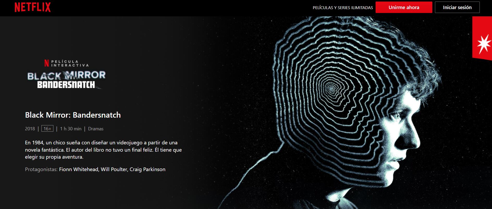 Black Mirror: Bandersnatch es uno de los títulos interactivos de Netflix que se queda. (Netflix)