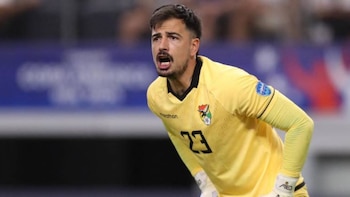 Guillermo Viscarra, arquero de Bolivia.