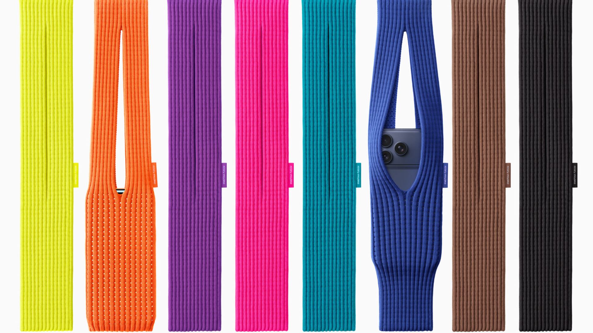 El iPhone Pocket, resultado de la colaboración entre Apple e ISSEY MIYAKE. (Apple)