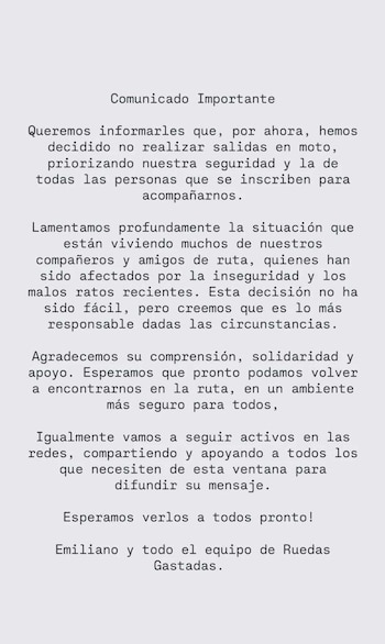 Recorrían la ruta en sus motos de alta gama y fueron asaltados por dos motochorros armados