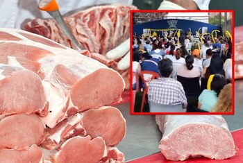 Candidato estaría ofreciendo carne a cambio de votos en Medellín