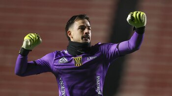 El portero boliviano Guillermo Viscarra