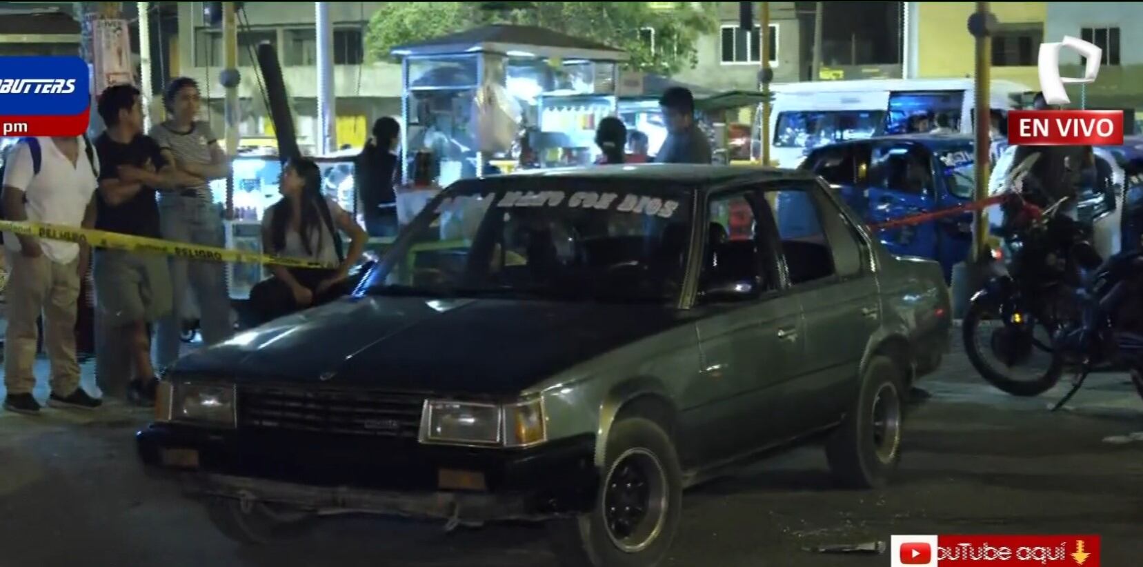 Ataque armado en Comas reaviva temor por cobro de cupos a colectiveros. Infobae Perú / Captura TV - Panamericana Televisión.