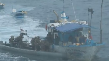 Las fuerzas de EEUU y Ecuador destruyeron una estación de reabastecimiento flotante que apoyaba operaciones narcos en el Pacífico oriental