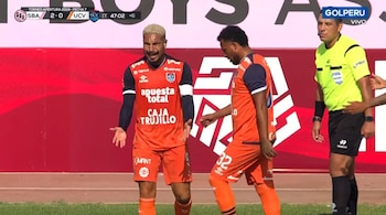 Paolo Guerrero recibió una amonestación