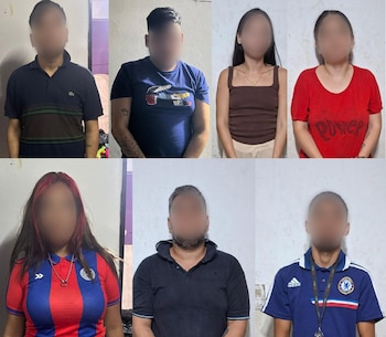 Detenidos durante allanamientos de la