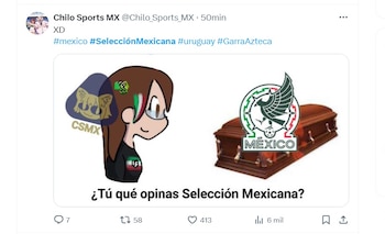 Memes goleada México vs Uruguay