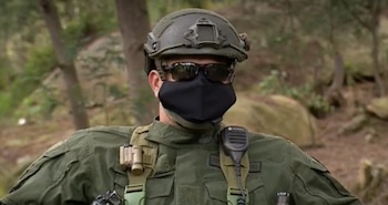 Líder del comando especial.
Cortesía: Noticias