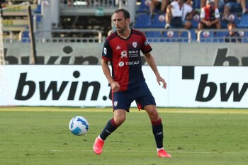 El futbolista uruguayo Diego Godín,