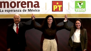 Luisa Alcalde manda mensaje a