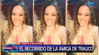 La historia de Carla Arce, la joven captada junto a Miguel Trauco durante la madrugada. Captura: Magaly TV La Firme.