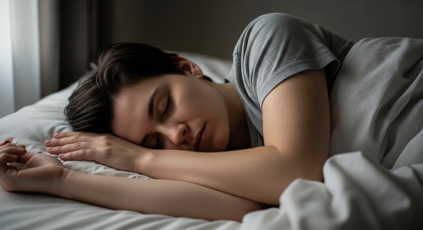 Una persona descansa profundamente en la comodidad de su cama, destacando la relevancia de mantener hábitos de sueño saludables para el bienestar físico y mental. (Imagen Ilustrativa Infobae)