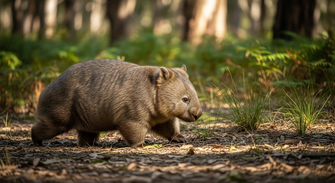 El órgano vomeronasal desarrollado en los wombats es fundamental para detectar y procesar olores presentes en las heces de otros congéneres - (Imagen Ilustrativa Infobae)