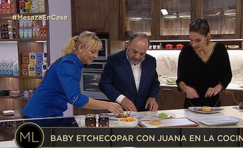Baby Etchecopar con Jimena Monteverde