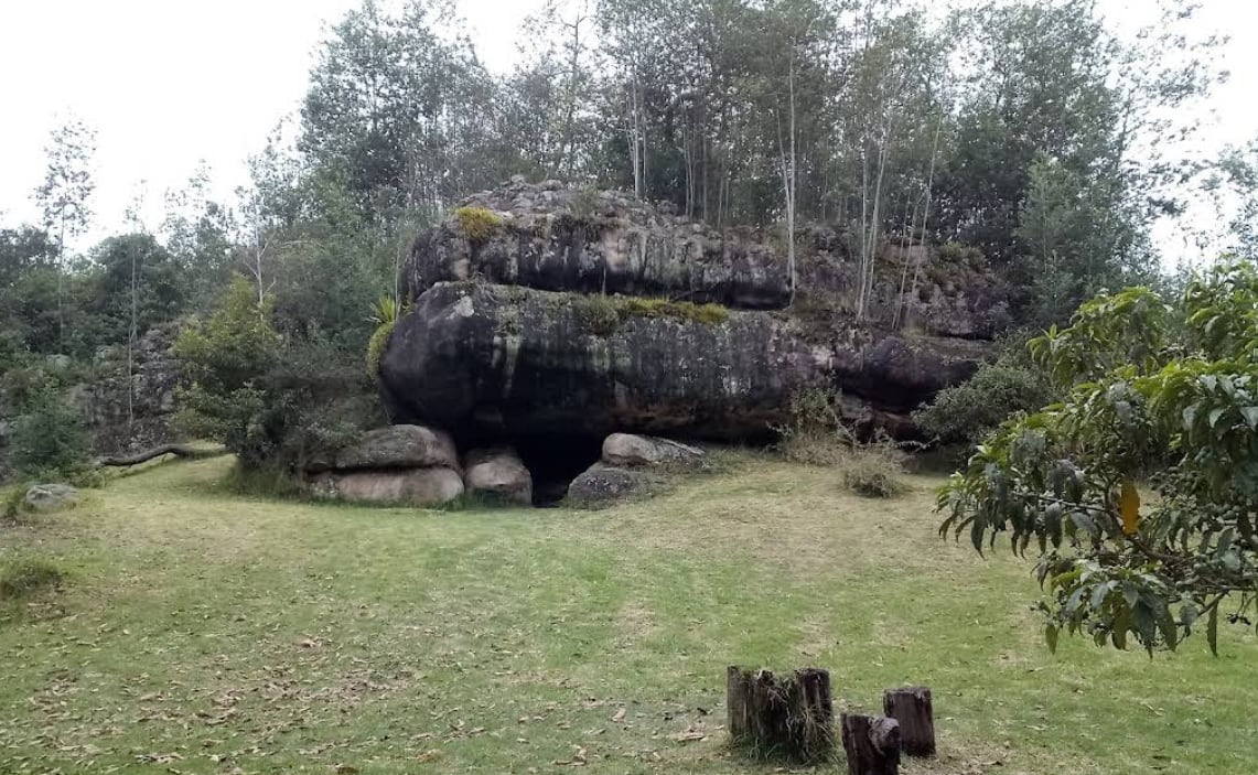 El Parque Arqueológico Piedras del Tunjo ofrece un espacio de conservación con formaciones rocosas y pictogramas de la cultura muisca - crédito Gobernación de Cundinamarca