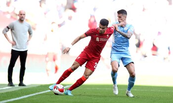 Luis Díaz durante un partido