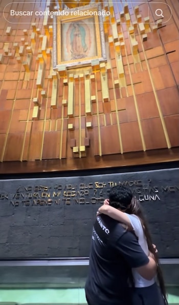 El momento ocurrió mientras la