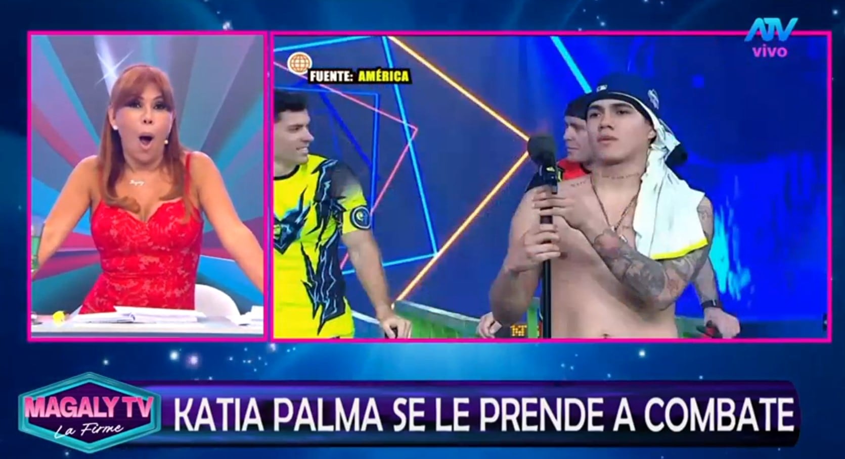 Magaly Medina lanza advertencia a Katia Palma antes del regreso de Combate: “Todavía la competencia ni se ha prendido”. Captura: Magaly TV La Firme.