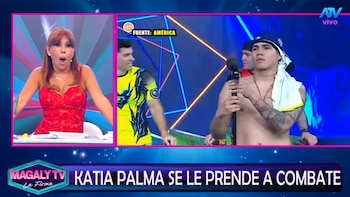 Magaly Medina a Katia Palma por comentario sobre candidatos de Combate: “¿No tenían a Diealis?, tienes que mirar la lista de tus guerreros”