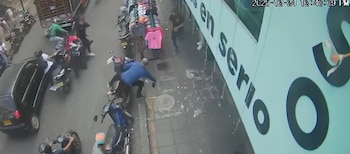 La víctima fue atacada a